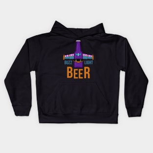 BUZZ LIGHT BEER Kids Hoodie